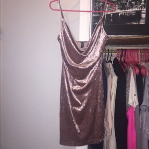 Velvet Pink Dress